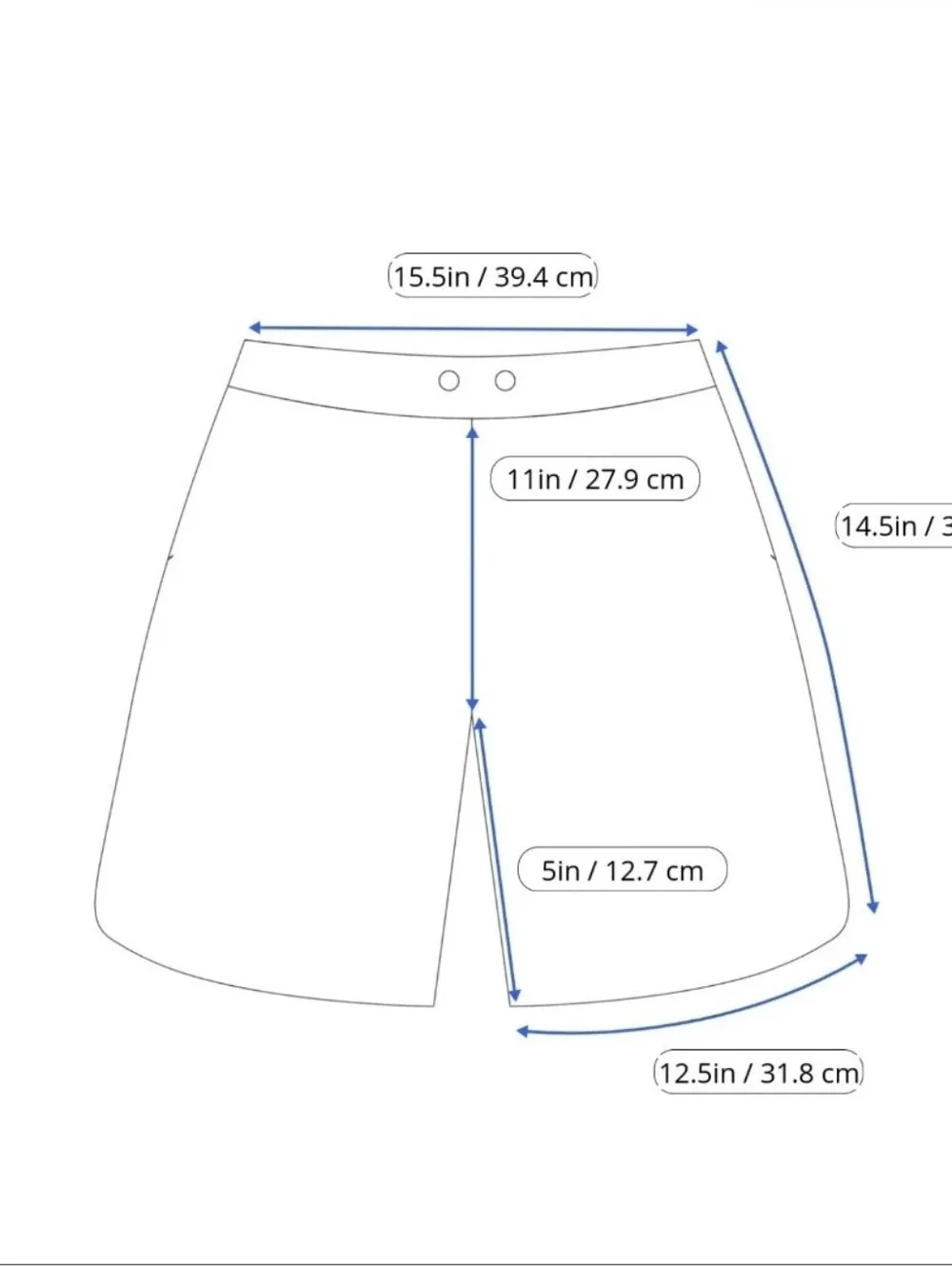 Columbia PFG Solid Blue Large Swim Board Shorts Mens Large
